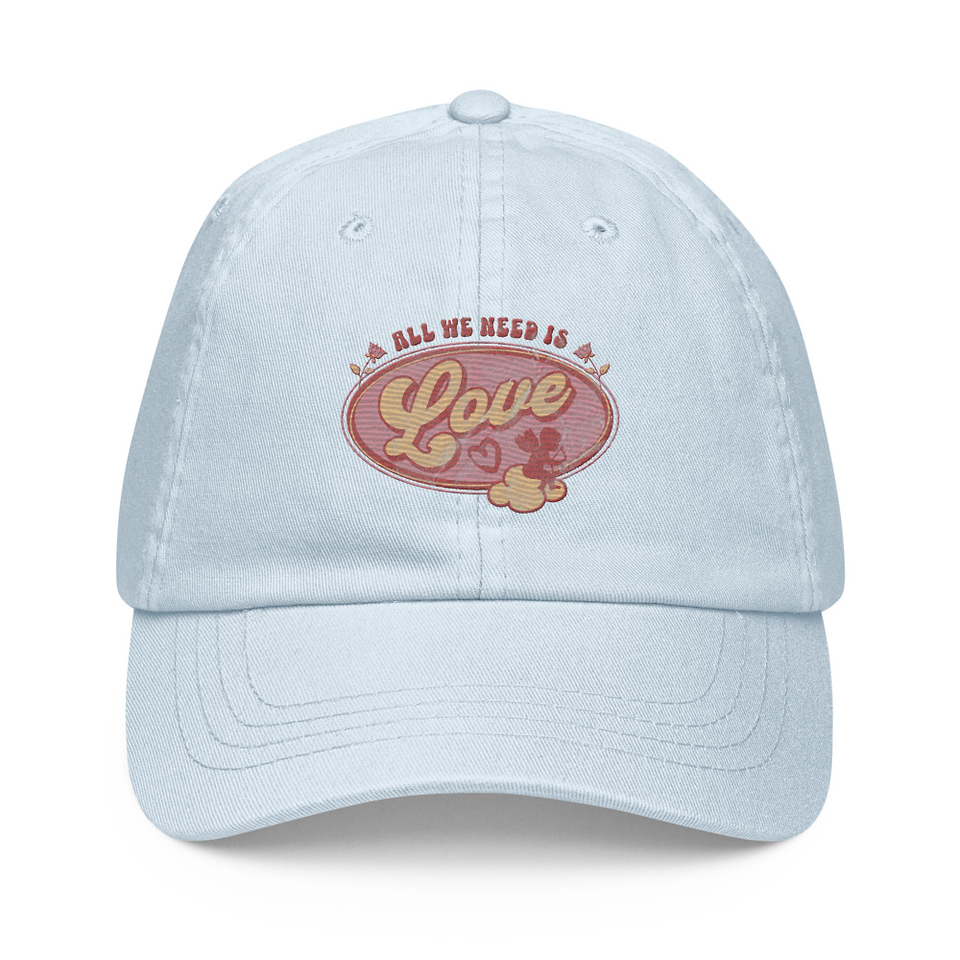 All We Need Is Love - Cupid Pastel Baseball Hat