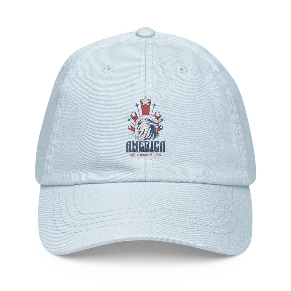 America Pastel Baseball Hat