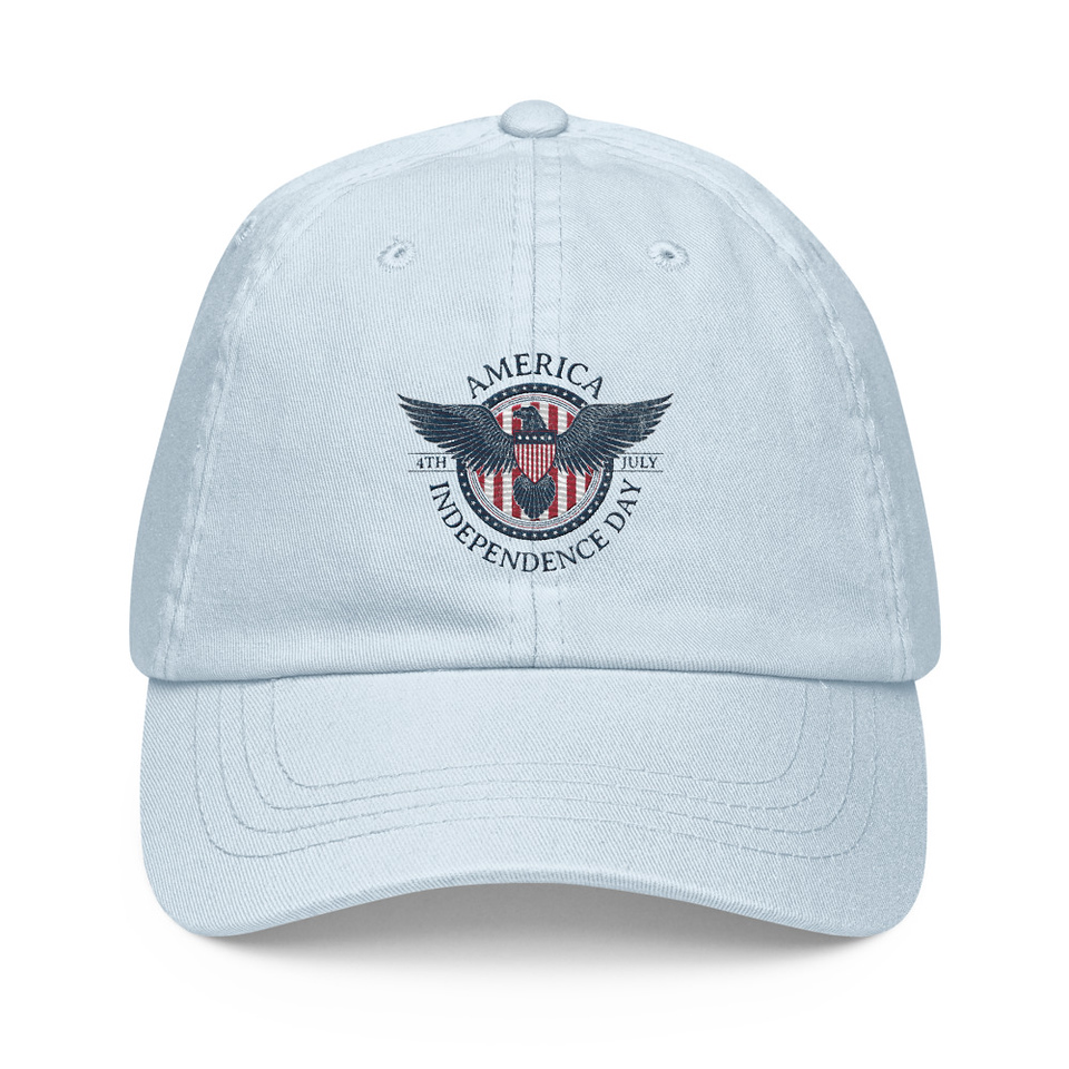 American Eagle Badge Pastel Baseball Hat