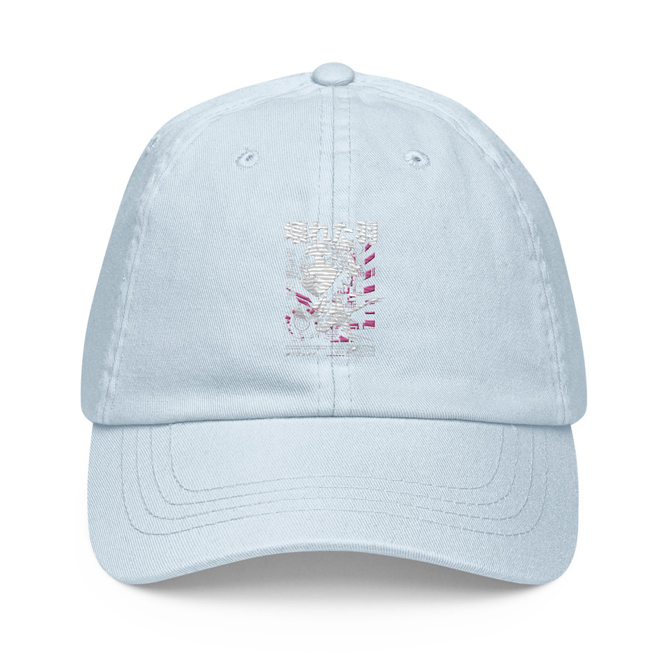 Anime Broken Wings - Neon Japanese Style Pastel Baseball Hat
