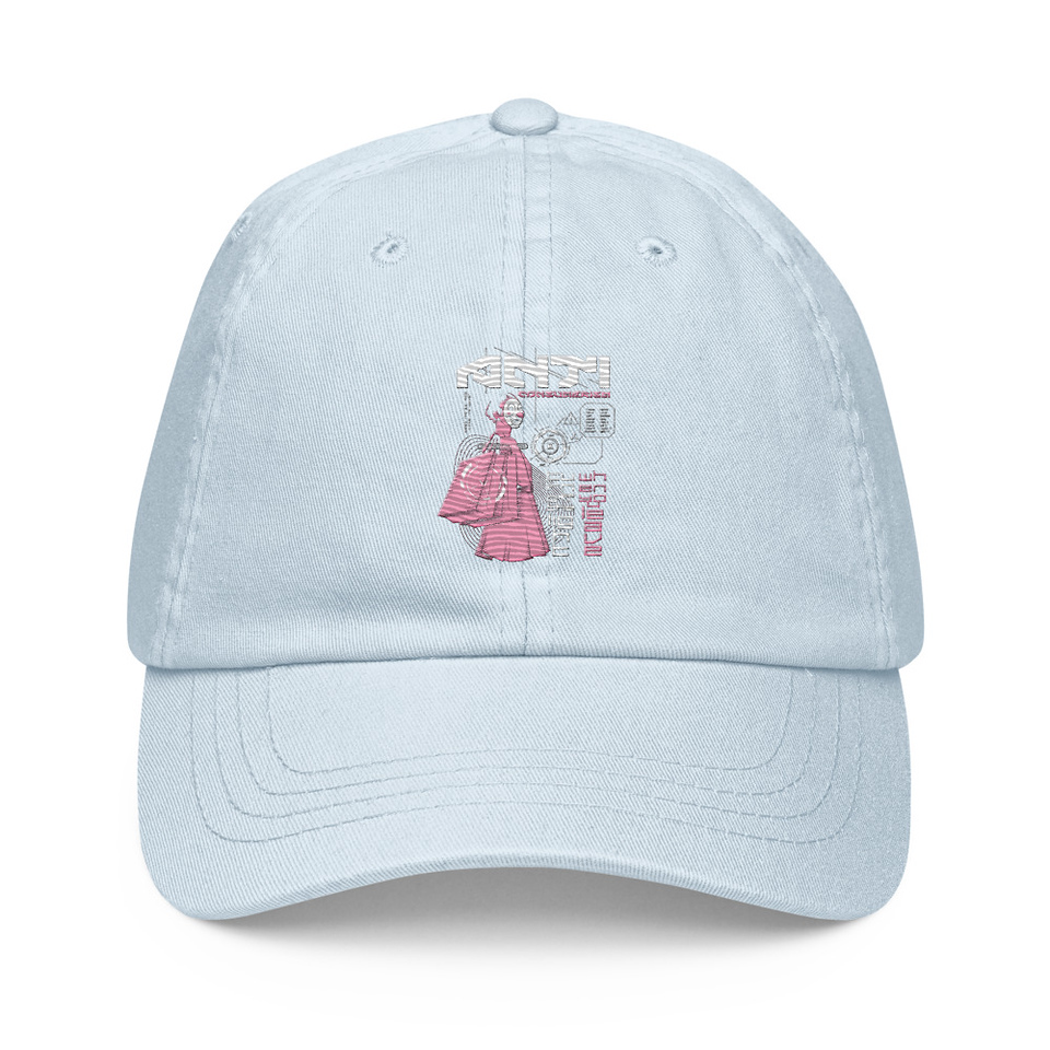 Anti Consumerism - Futuristic Pastel Baseball Hat