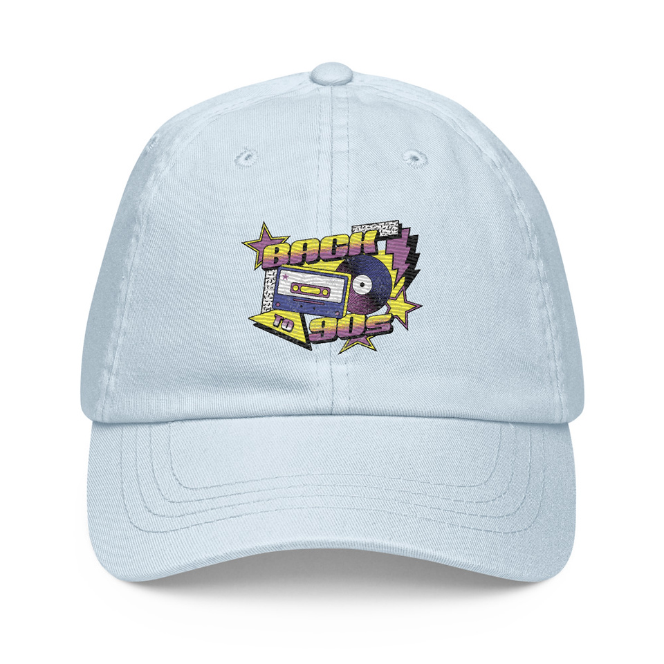 Back to 90s Pastel Baseball Hat