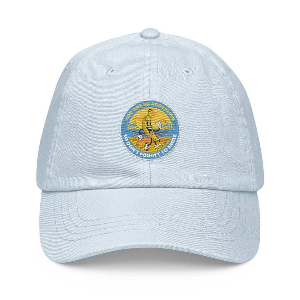 Banana project _-) Pastel Baseball Hat
