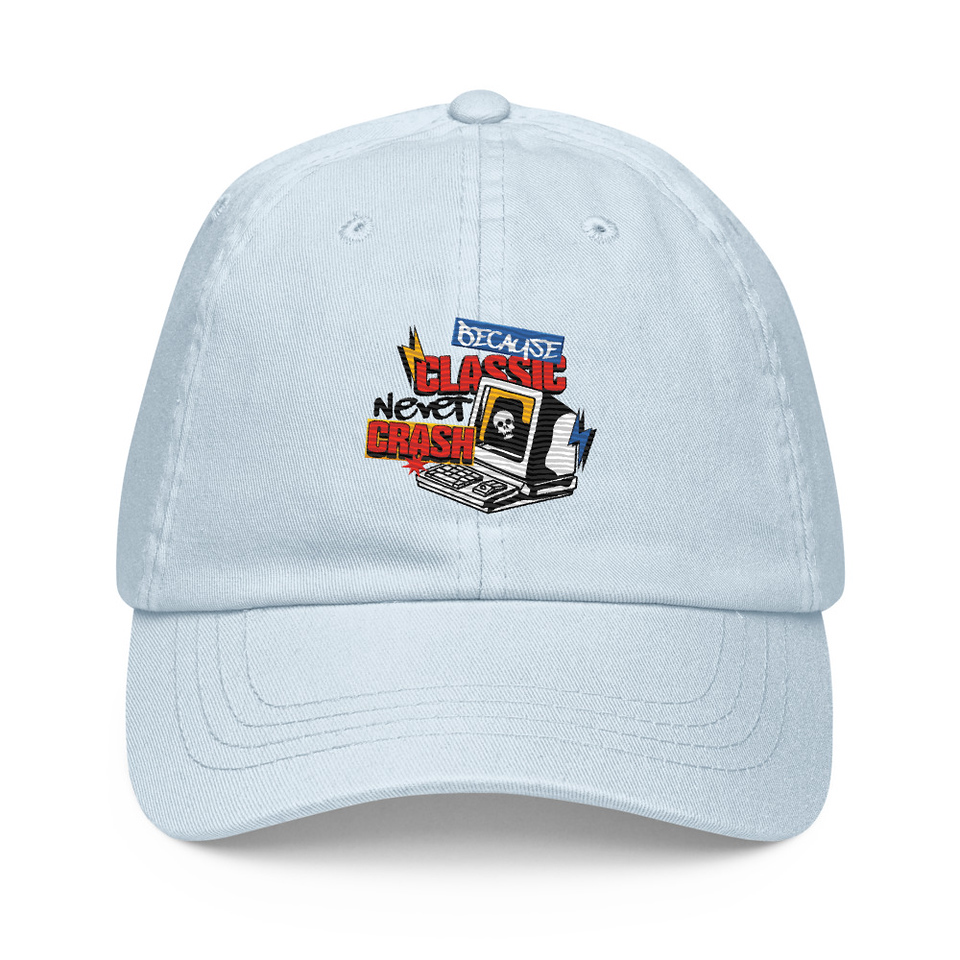 Because Classic Never Crash Pastel Baseball Hat