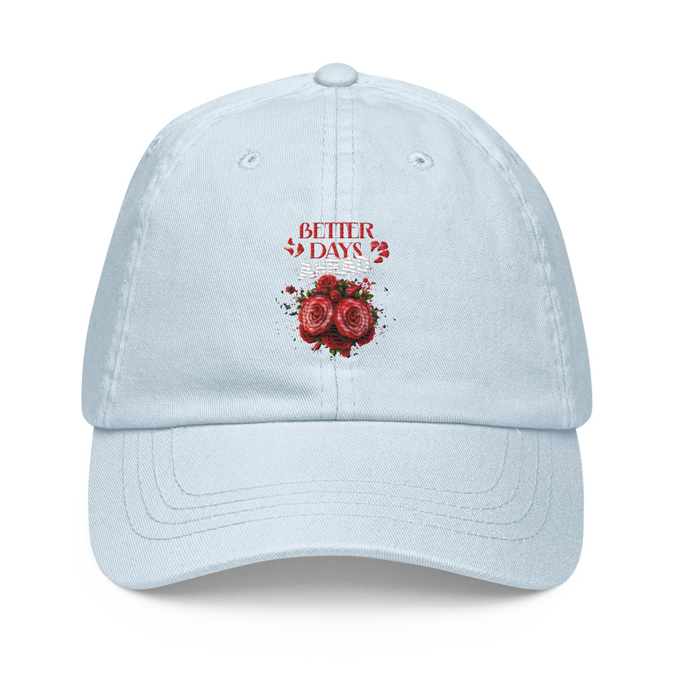 Better Days Ahead Pastel Baseball Hat