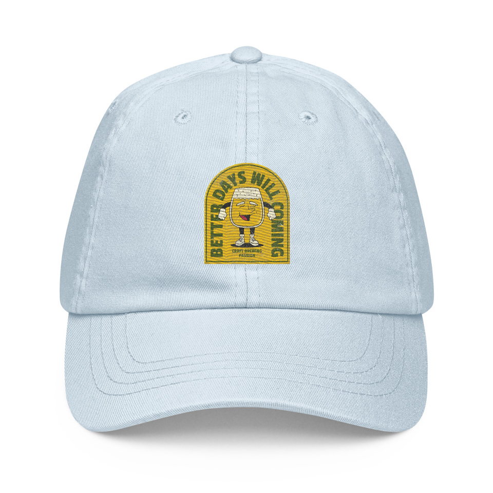 Better Days Will Coming Pastel Baseball Hat