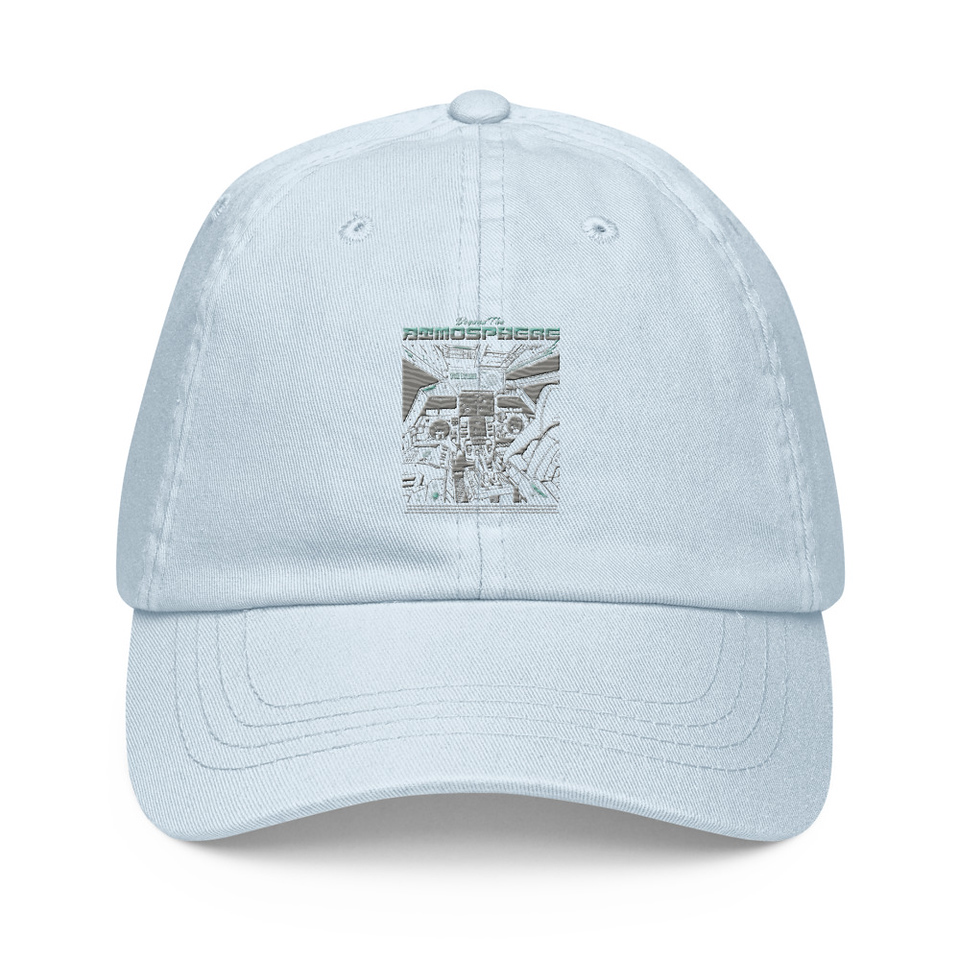 Beyond The Atmosphere Pastel Baseball Hat