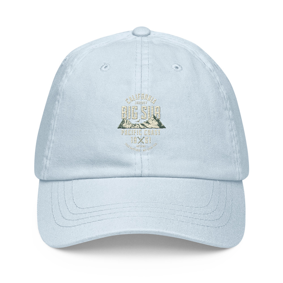Big Sur - Outdoor Mountain Pastel Baseball Hat