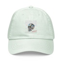 Black 3D Skull Pastel Baseball Hat