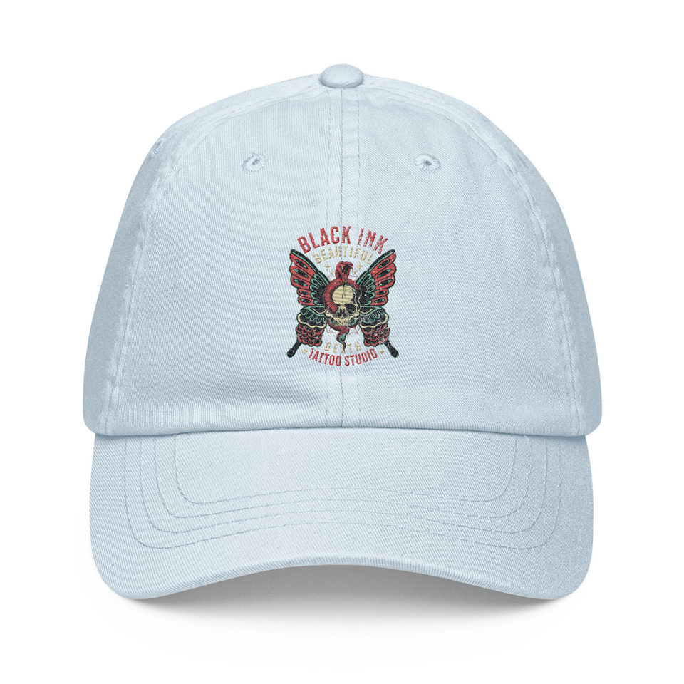 BLACK INK TATTOO Pastel Baseball Hat