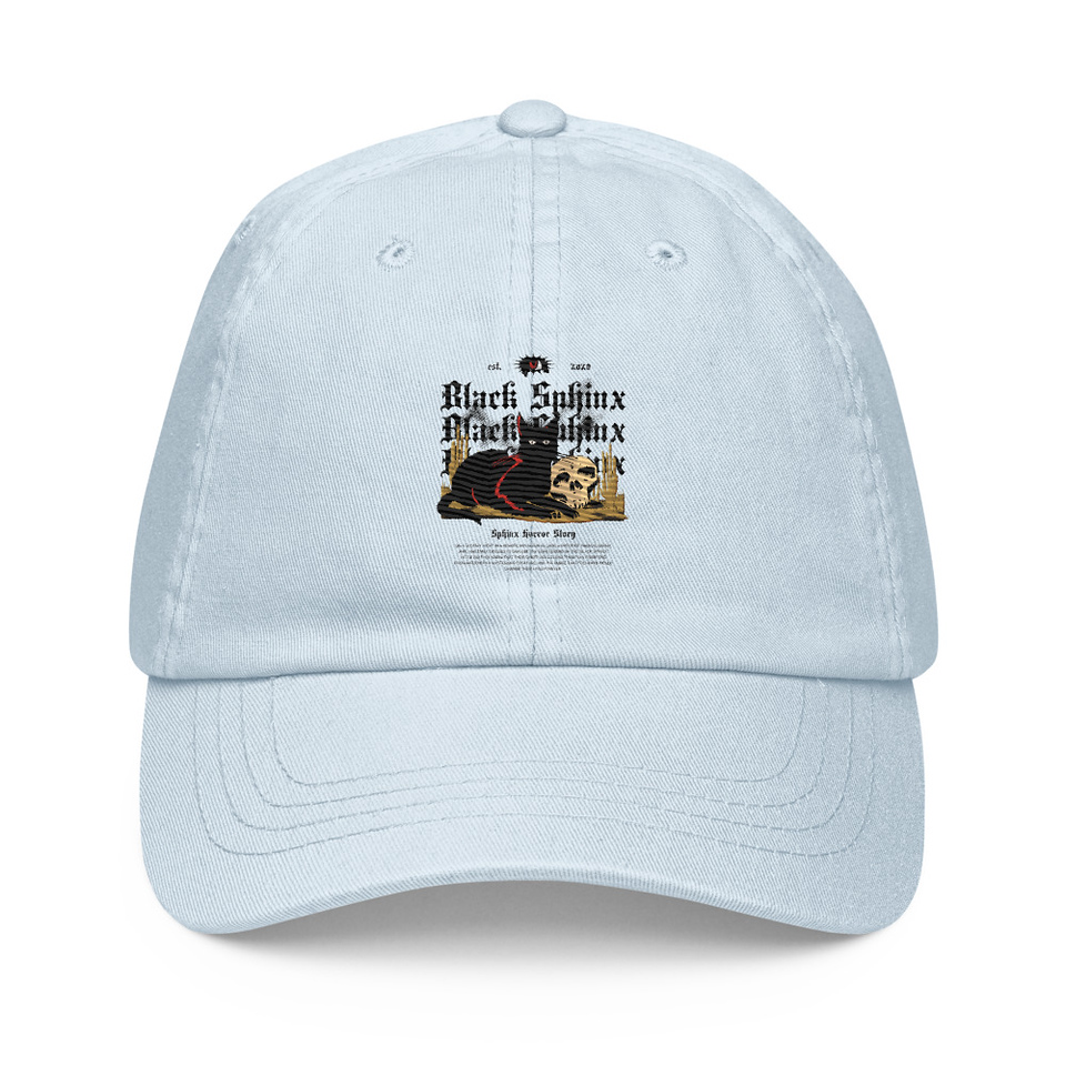 Black Sphinx Pastel Baseball Hat