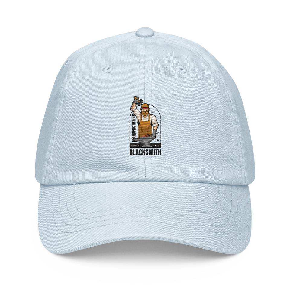 Blacksmith Workshop - Metalwork Pastel Baseball Hat