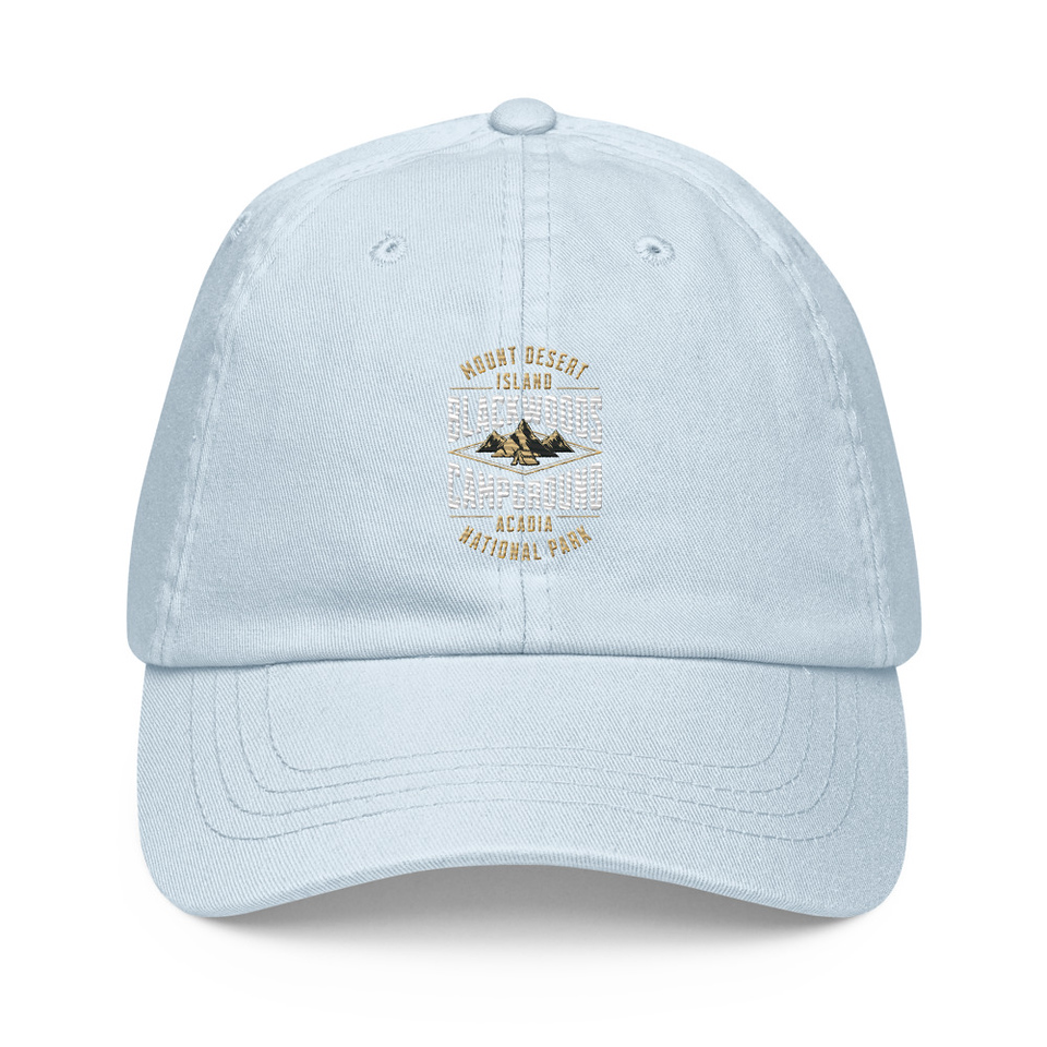 Blackwoods Campground - Mountain Adventure Pastel Baseball Hat