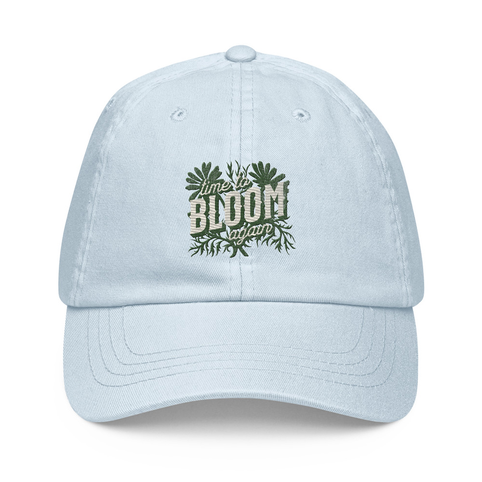Bloom Again Pastel Baseball Hat