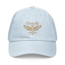 Blue Butterfly - Minimal Pastel Baseball Hat