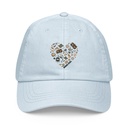 Boho Girl Poster Pastel Baseball Hat