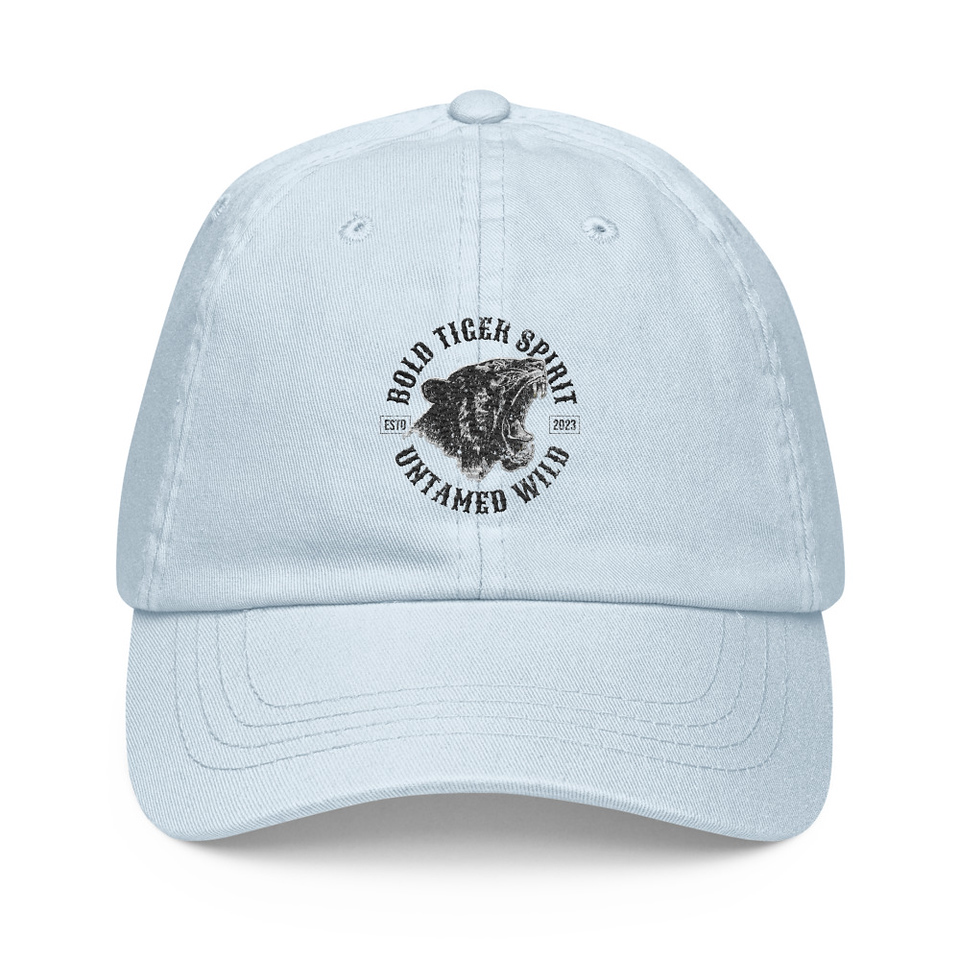 Bold Tiger Spirit Pastel Baseball Hat