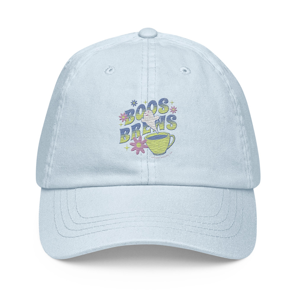 Boos + Brews - Halloween Pastel Baseball Hat