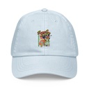 Born 2 Skate - Retro Skeleton Pastel Baseball Hat