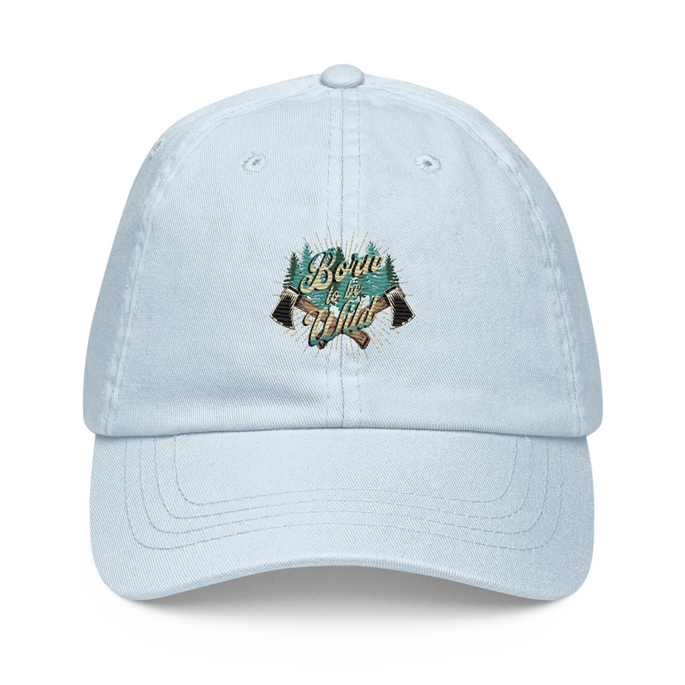 Born to be Wild (2) Pastel Baseball Hat