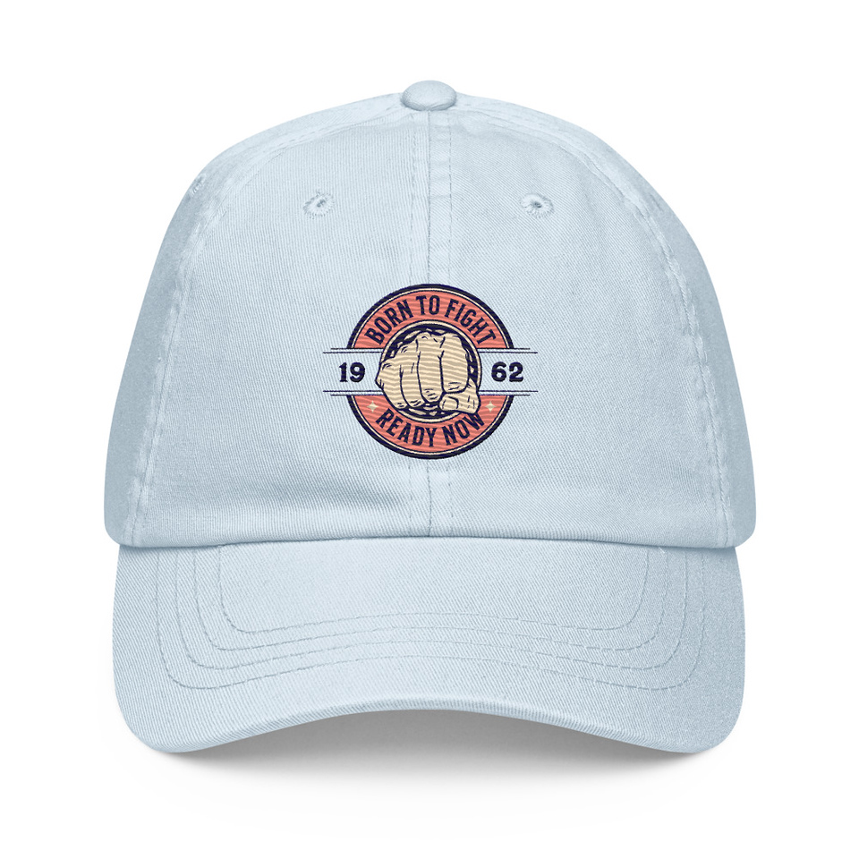 Born to Fight - Fist Pastel Baseball Hat