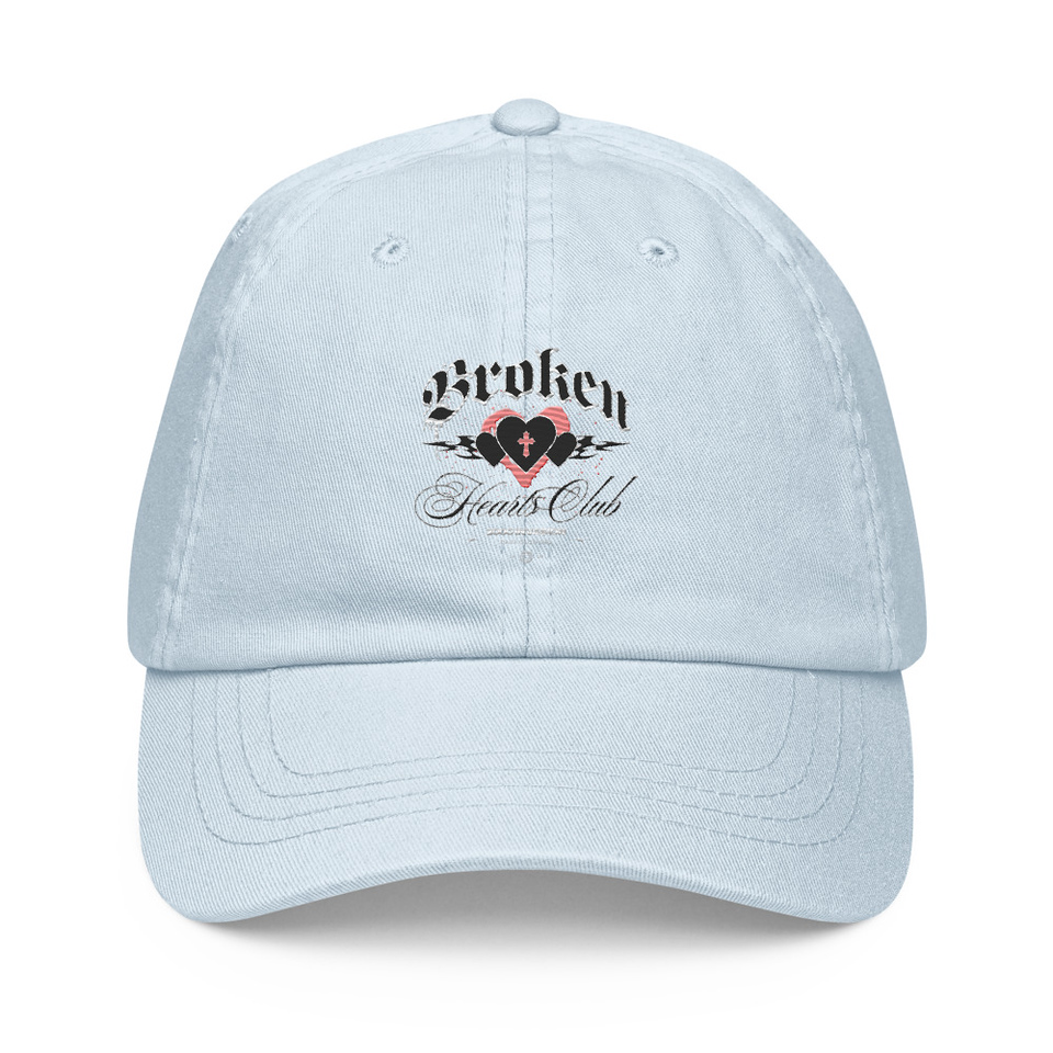 Broken Hearts Club Pastel Baseball Hat