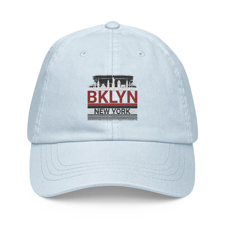Brooklyn -New York   Pastel Baseball Hat