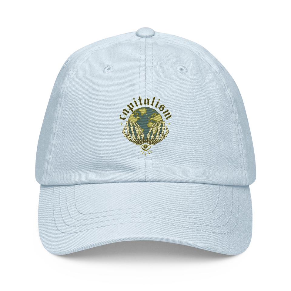Capitalism - Earth Pastel Baseball Hat