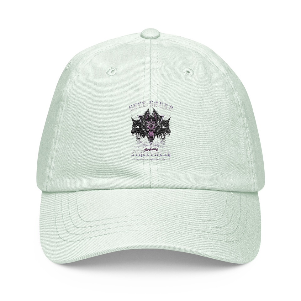 Cerberus Hell Hound Streetwear - Dark Aesthetic Pastel Baseball Hat