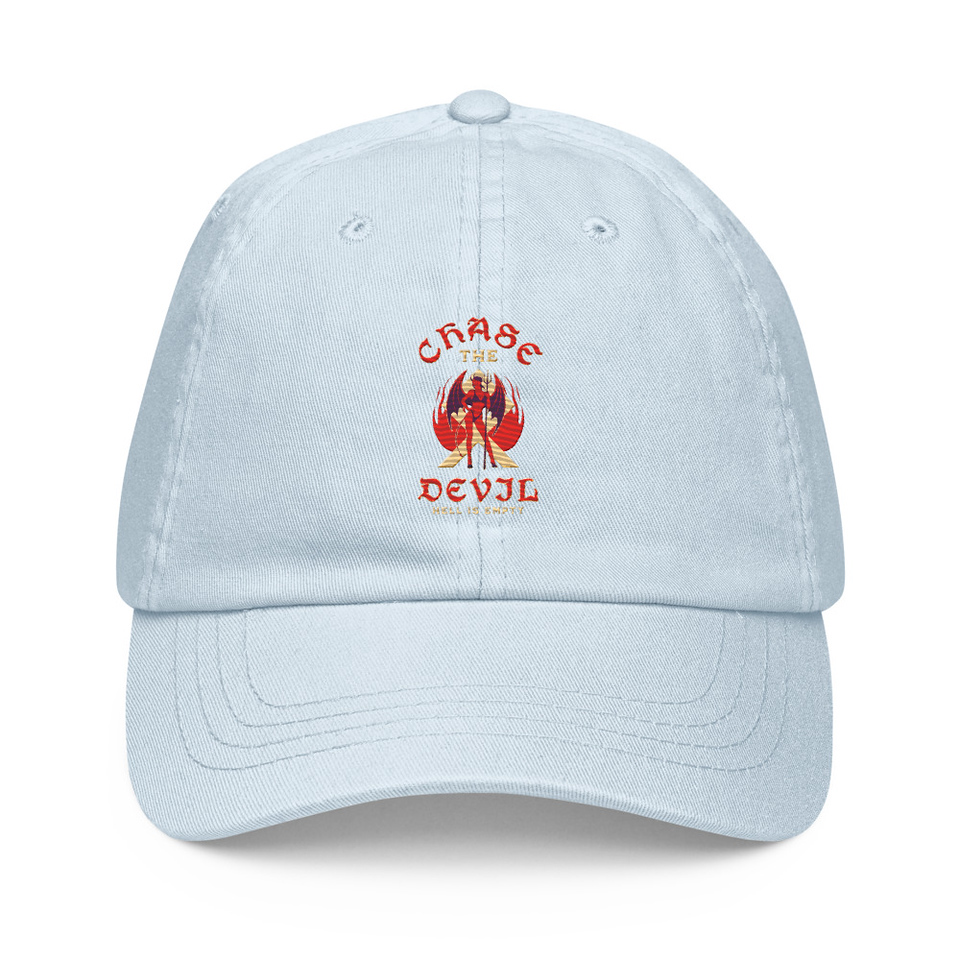 Chase The Devil Pastel Baseball Hat
