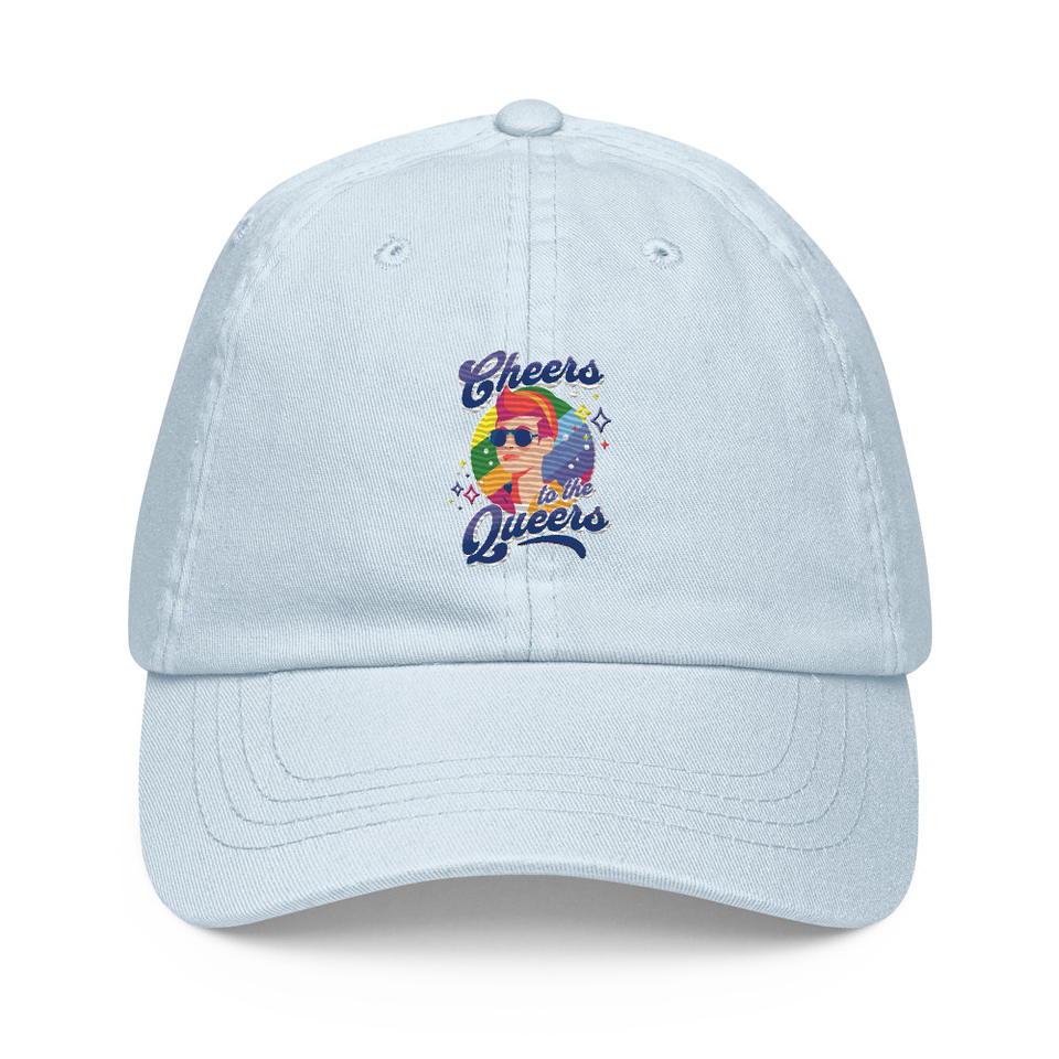Cheers to the Queers Pastel Baseball Hat