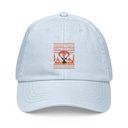 Christmas Shall Not Pass - Flaming Wizard Pastel Baseball Hat