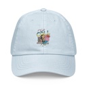 Classic Retro Illustrative Portrait Men Calling Pastel Baseball Hat
