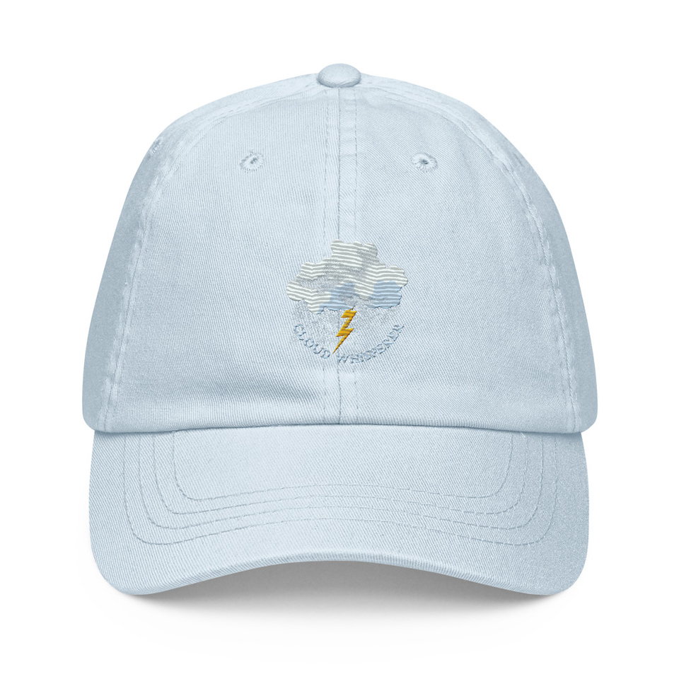 Cloud Whisperer - Rainy Weather Pastel Baseball Hat