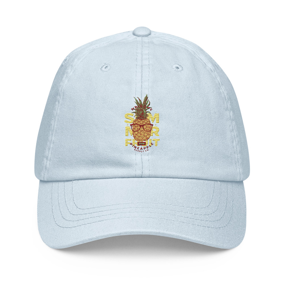 Cool Pineapple - Tropical Fruit Pastel Baseball Hat
