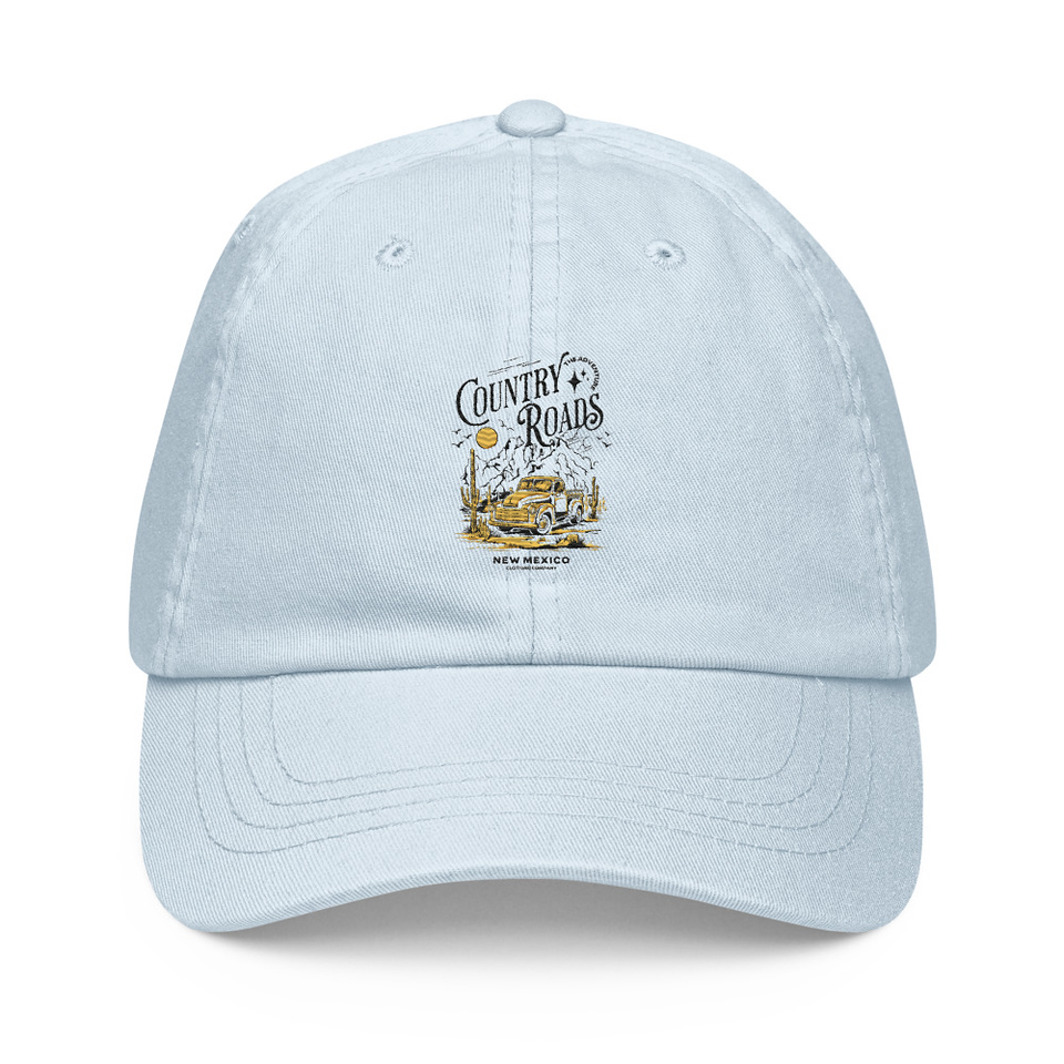 Country Roads - Wild West Pastel Baseball Hat