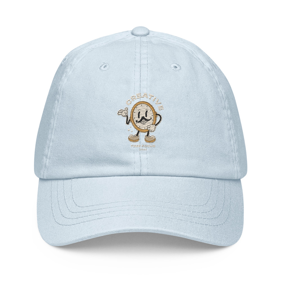 Creative Time Pastel Baseball Hat