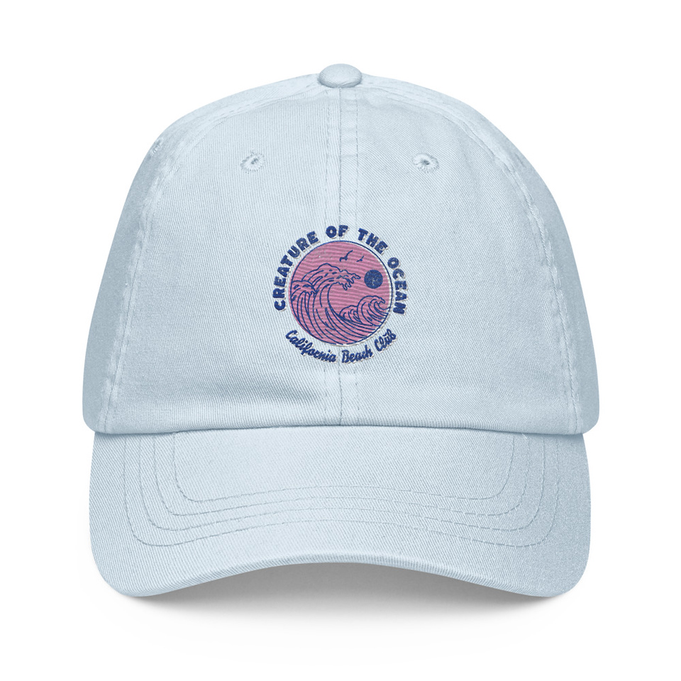 Creature of the Ocean Pastel Baseball Hat
