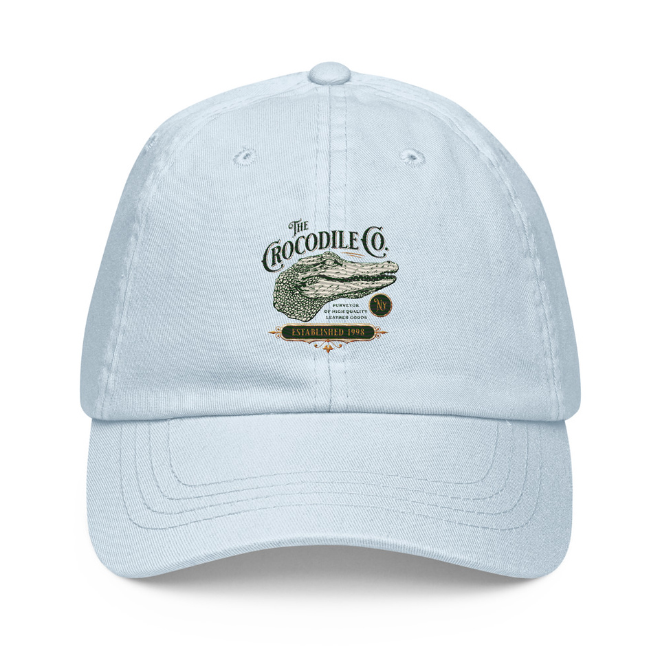 Crocodile Co. - Wild Animal Pastel Baseball Hat