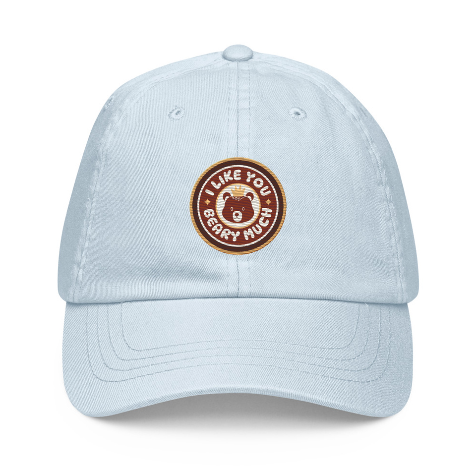 Cute Bear - AI Pastel Baseball Hat
