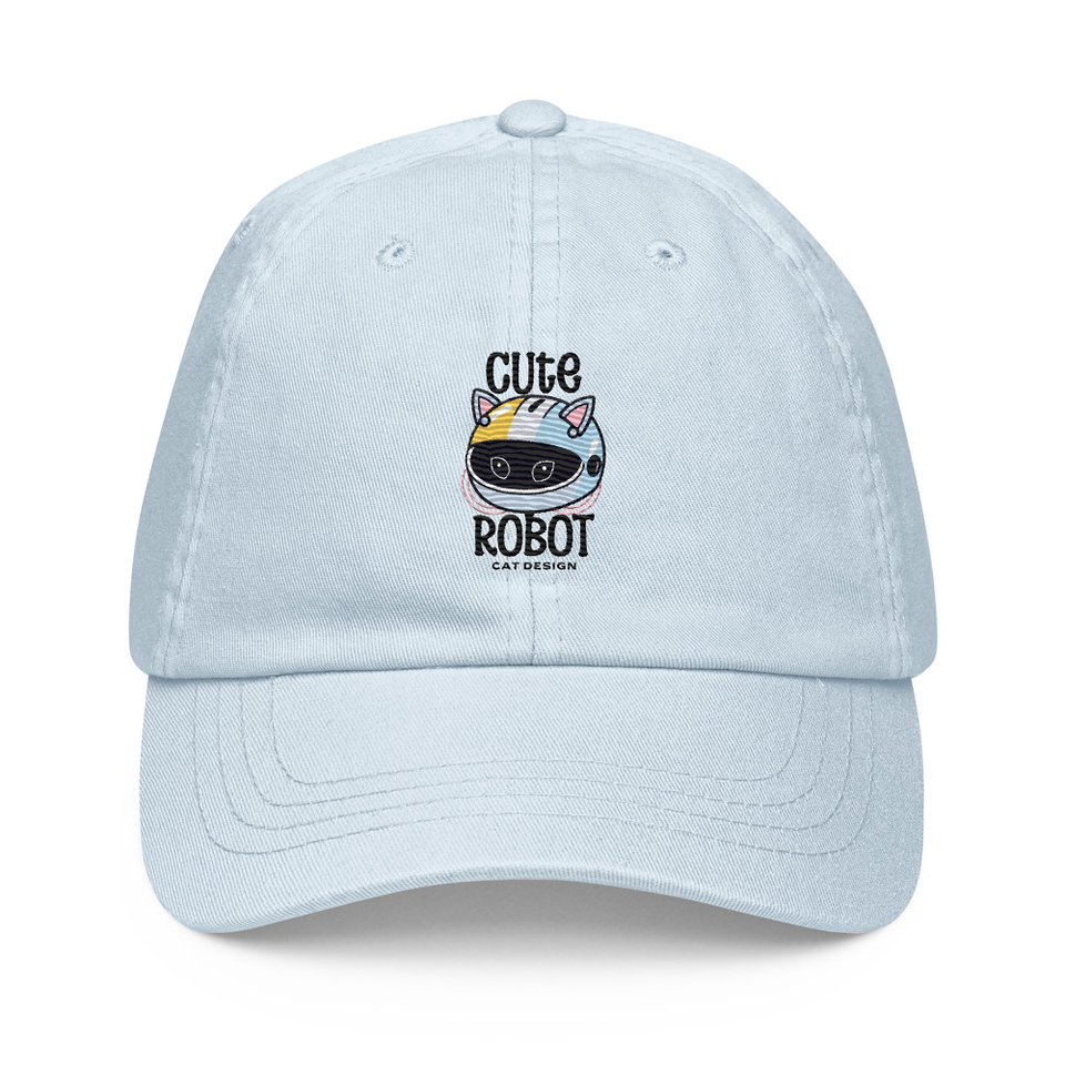 Cute Cat - AI Pastel Baseball Hat