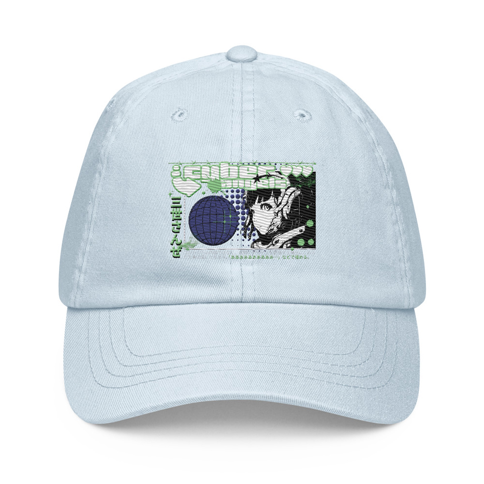 Cyber Angels - Y2k Girl Anime Pastel Baseball Hat
