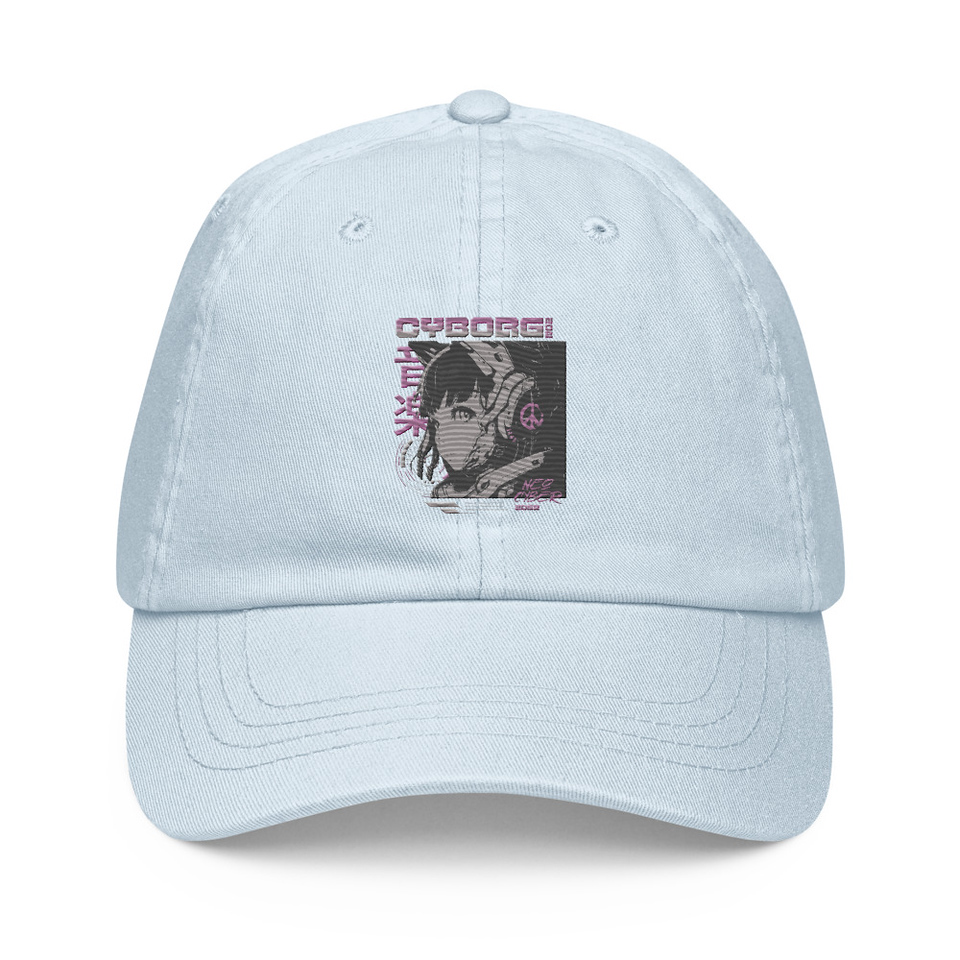 Cyborg - Y2k Style Pastel Baseball Hat