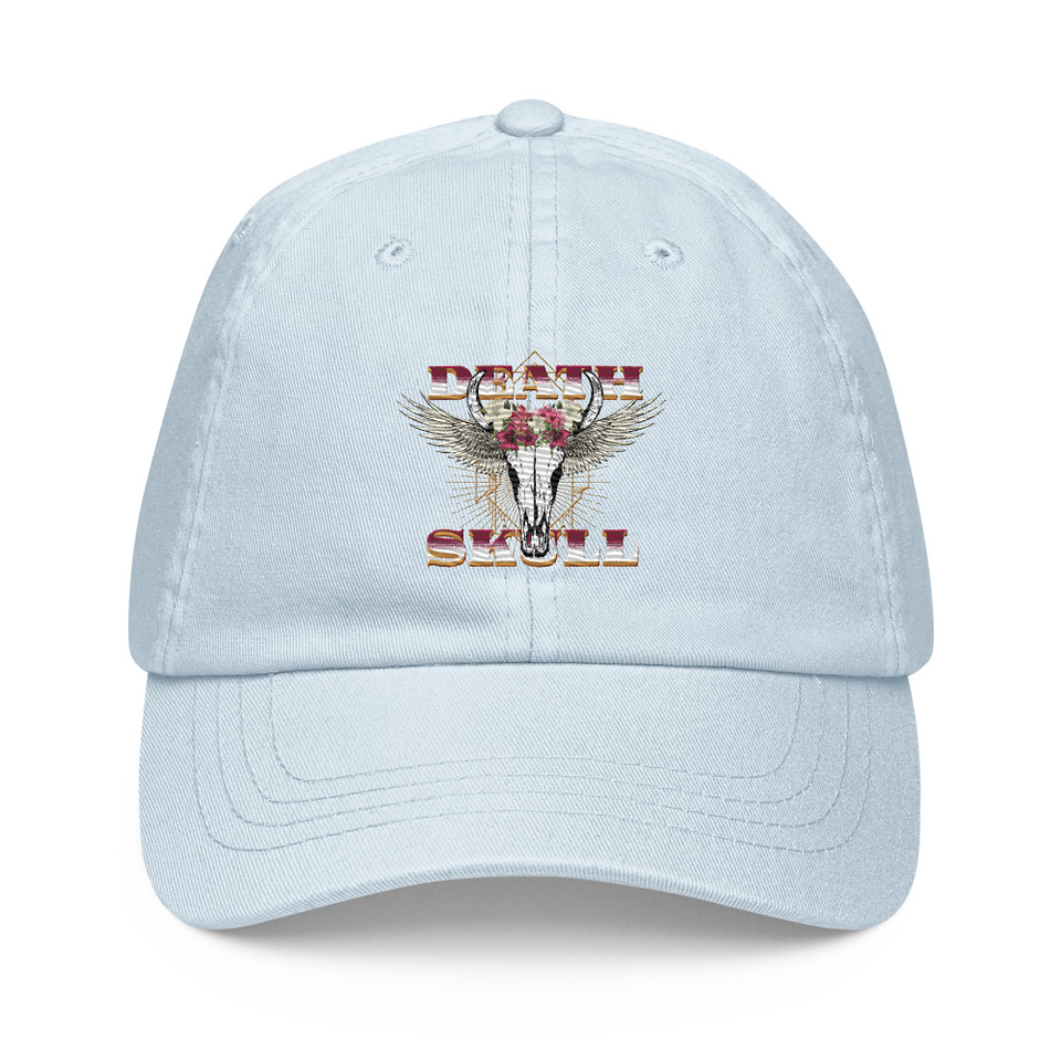 Deah Skull Pastel Baseball Hat