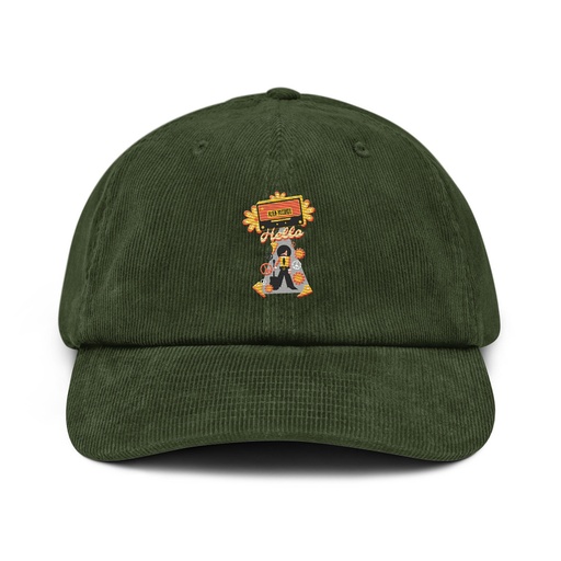 [ID: 532-G39] Alien Records  Corduroy Hat