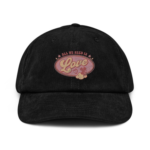[ID: 532-G48] All We Need Is Love - Cupid Corduroy Hat