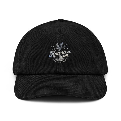 [ID: 532-G61] America 1776 Corduroy Hat