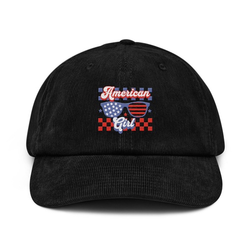 [ID: 532-G72] American girl Corduroy Hat