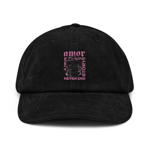 [ID: 532-G77] Amor Corduroy Hat