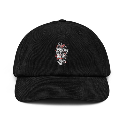 [ID: 532-G79] Anarchy State of Mind Corduroy Hat